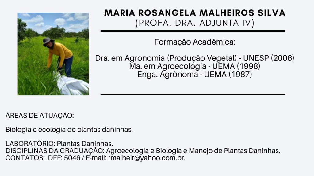 Maria Rosangela Malheiros Silva